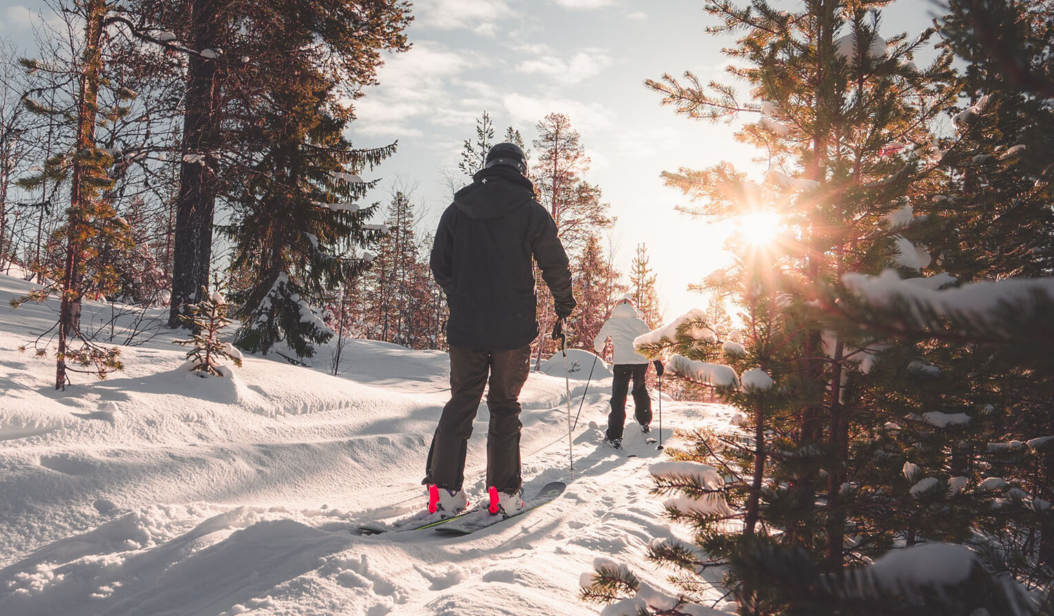 Wintersport en voeten